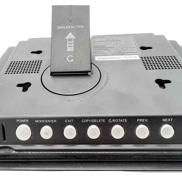 Dynex Digital Picture Photo Frame DX-DPF7-10 Frame Remote Adapter Manuals Tested - Picture 5 of 10